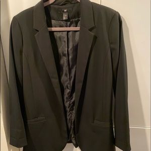 H&M black business blazer/jacket size 12
